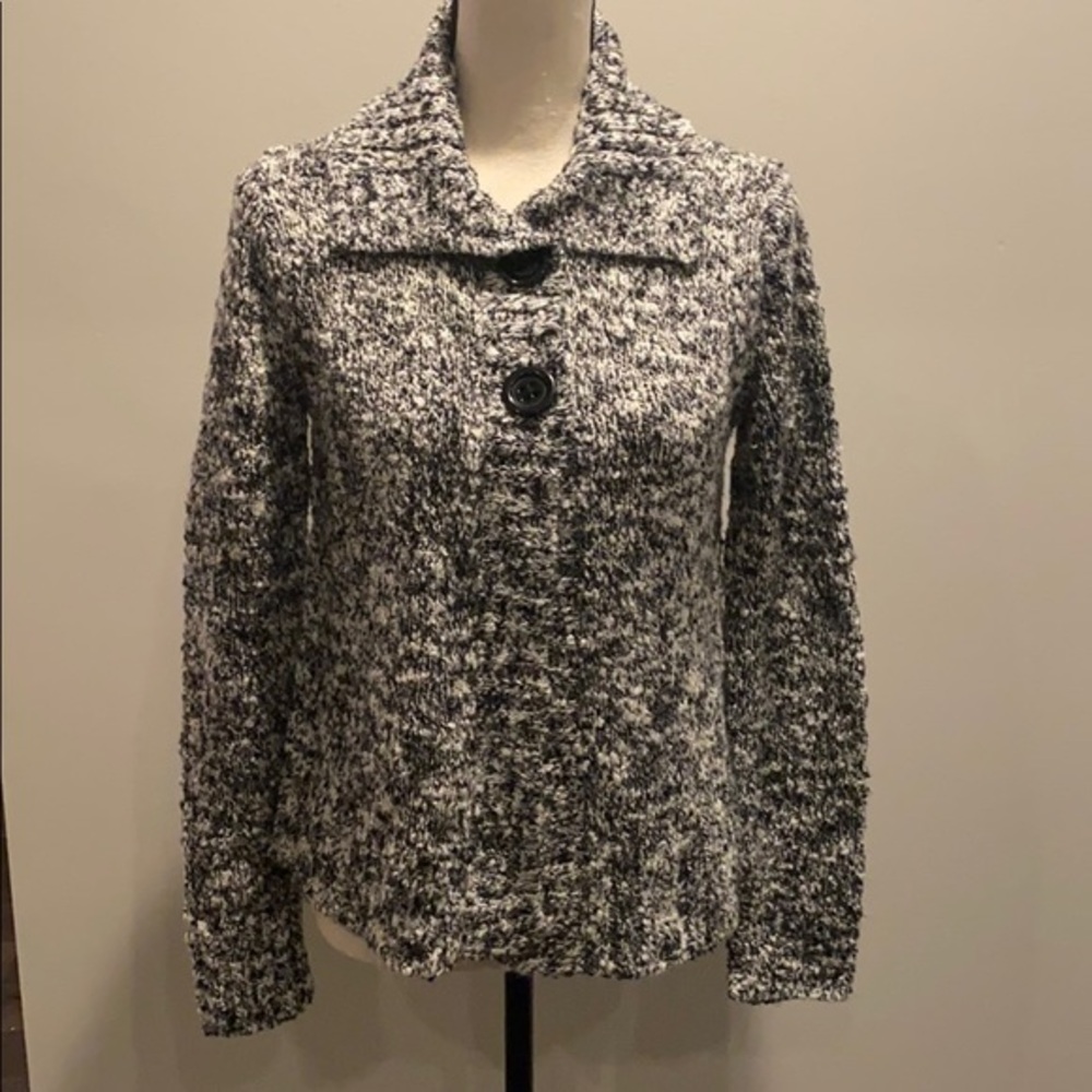 Jones New York Grey Chunky Sweater Size S - Picture 1 of 5